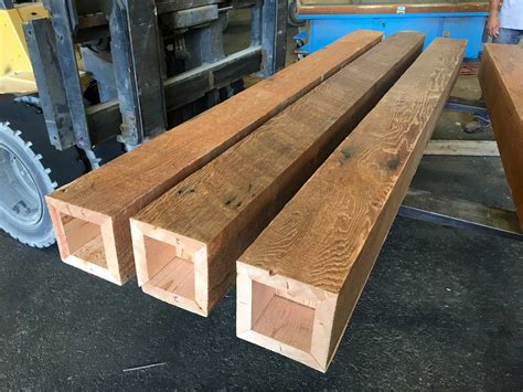 wood box beams around steel|real wood box beams.